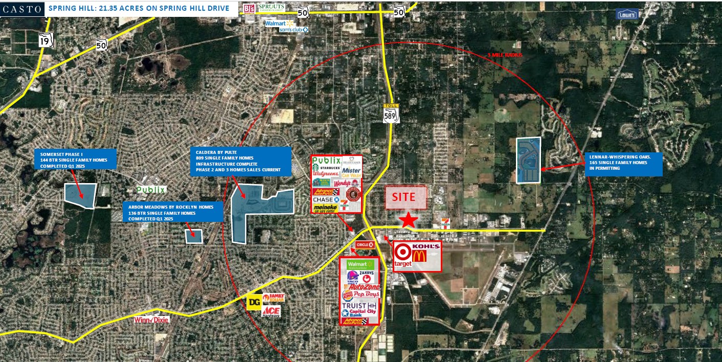 NWQ Spring Hill Dr & Suncoast Pkwy